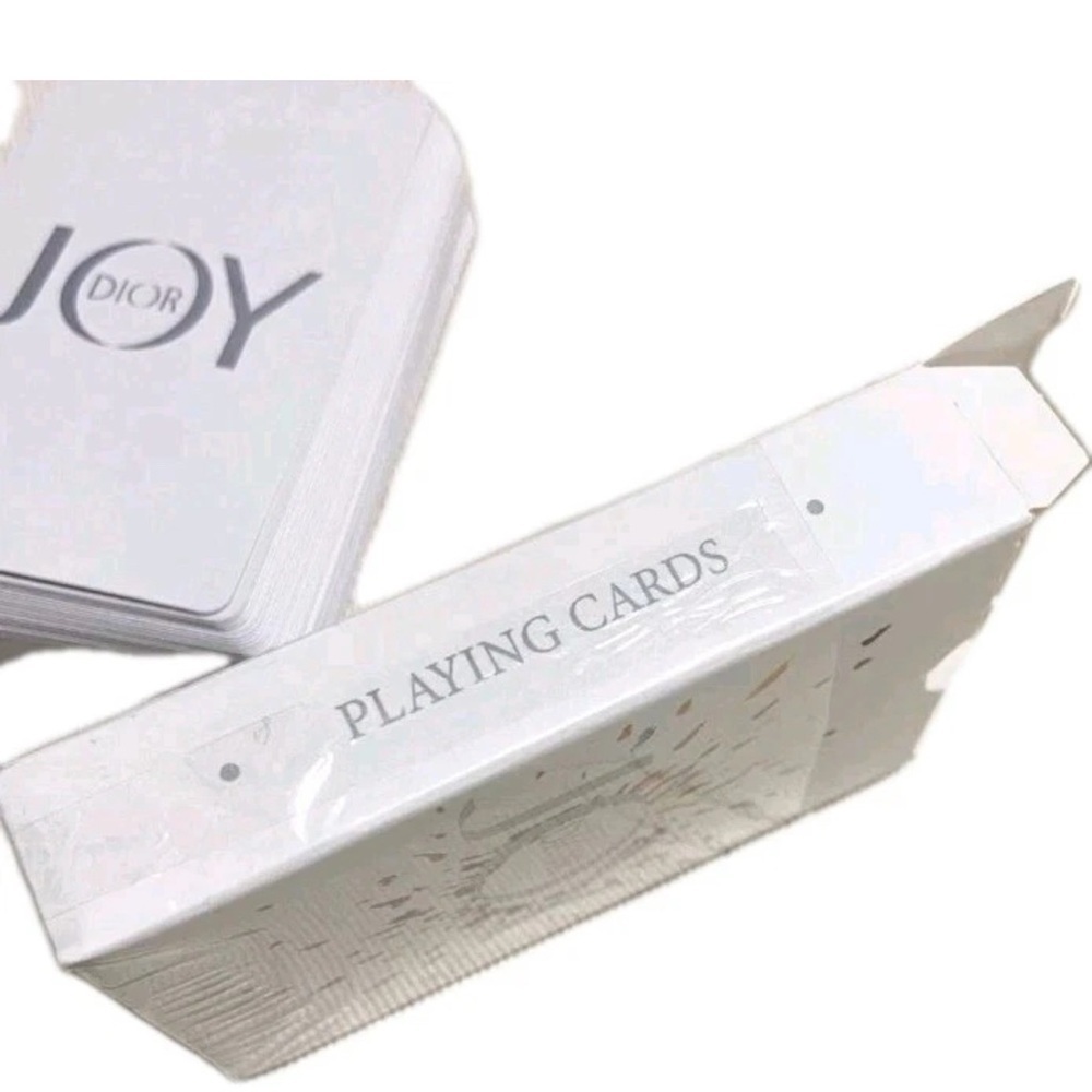 UNOPENED Christian Dior JOY Playing Cards with Box Limited Rare New - Picture 5 of 5